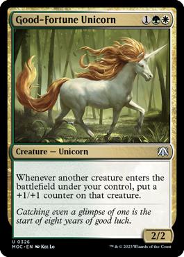 Good-Fortune Unicorn - March of the Machine Commander