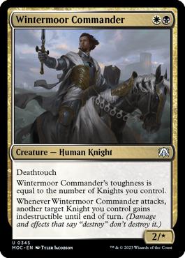 Wintermoor Commander - March of the Machine Commander