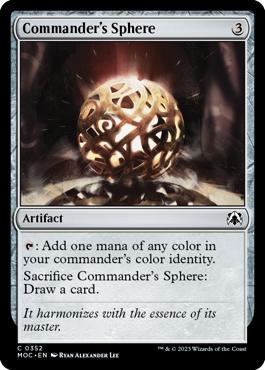 Commander's Sphere - March of the Machine Commander