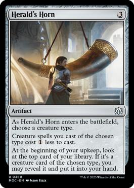 Herald's Horn - March of the Machine Commander