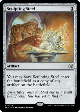 Sculpting Steel - March of the Machine Commander