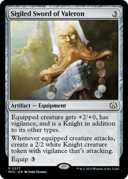 Sigiled Sword of Valeron - March of the Machine Commander