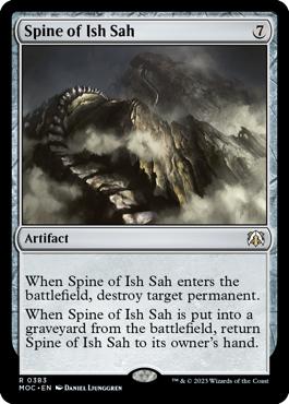 Spine of Ish Sah - March of the Machine Commander