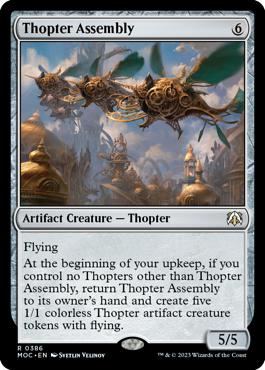 Thopter Assembly - March of the Machine Commander