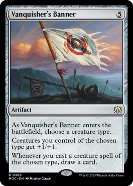Vanquisher's Banner - March of the Machine Commander