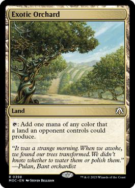 Exotic Orchard - March of the Machine Commander