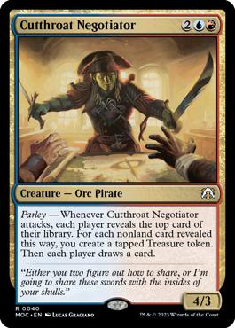 Cutthroat Negotiator - March of the Machine Commander