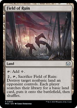 Field of Ruin - March of the Machine Commander