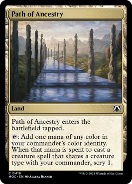Path of Ancestry - March of the Machine Commander