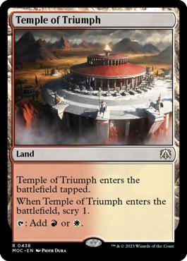 Temple of Triumph - March of the Machine Commander