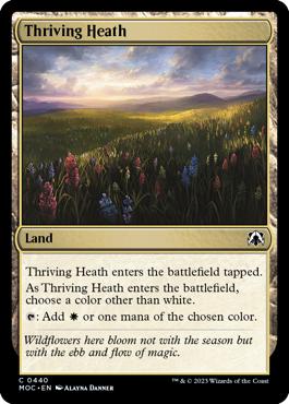 Thriving Heath - March of the Machine Commander