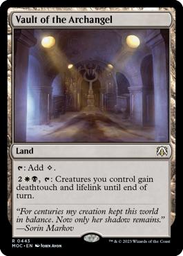 Vault of the Archangel - March of the Machine Commander