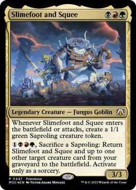 Slimefoot and Squee - March of the Machine Commander