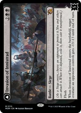 Invasion of Innistrad -> Deluge of the Dead - March of the Machine