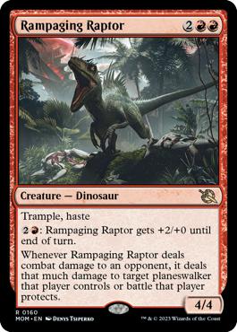 Rampaging Raptor - March of the Machine