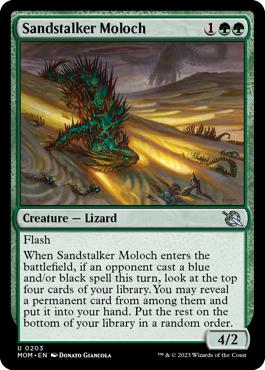 Sandstalker Moloch - March of the Machine