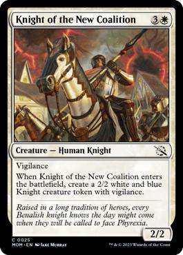 Knight of the New Coalition - March of the Machine