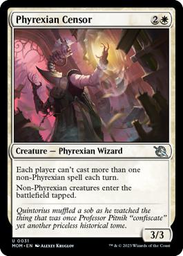 Phyrexian Censor - March of the Machine