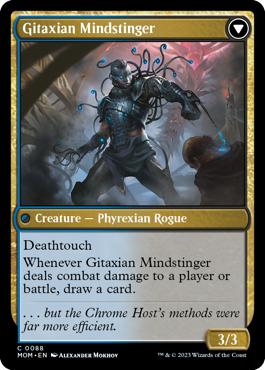 Gitaxian Mindstinger - March of the Machine