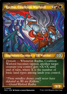 Radha, Coalition Warlord - Multiverse Legends