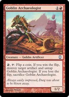 Goblin Archaeologist - Darksteel