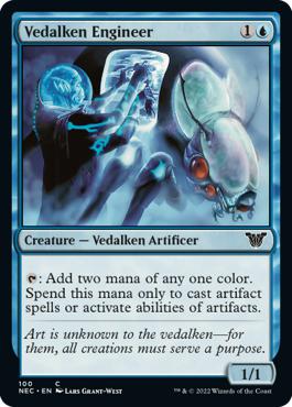 Vedalken Engineer - Kamigawa: Neon Dynasty Commander