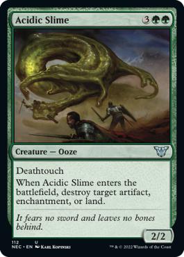 Acidic Slime - Kamigawa: Neon Dynasty Commander