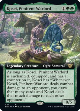 Kosei, Penitent Warlord - Kamigawa: Neon Dynasty Commander
