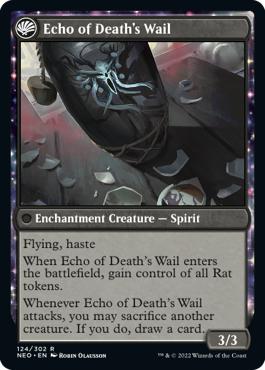 Echo of Death's Wail - Kamigawa: Neon Dynasty