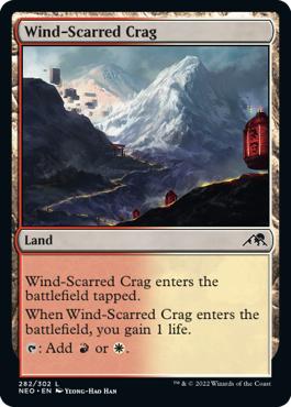 Wind-Scarred Crag - Kamigawa: Neon Dynasty