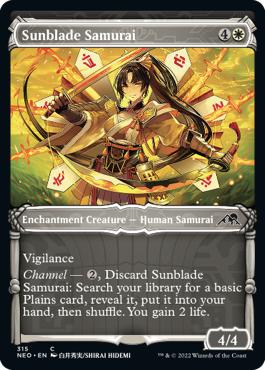 Sunblade Samurai - Kamigawa: Neon Dynasty