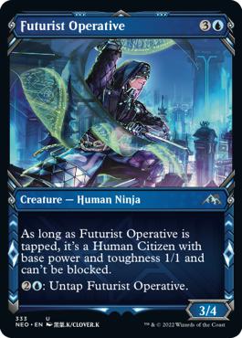 Futurist Operative - Kamigawa: Neon Dynasty