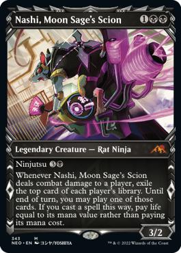 Nashi, Moon Sage's Scion - Kamigawa: Neon Dynasty