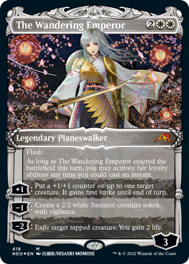 The Wandering Emperor - Kamigawa: Neon Dynasty