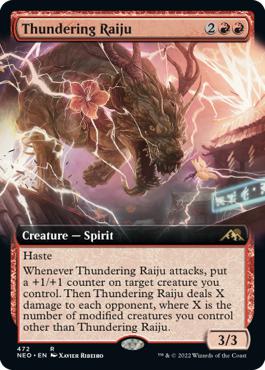 Thundering Raiju - Kamigawa: Neon Dynasty