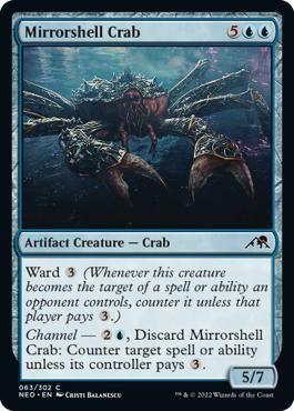 Mirrorshell Crab - Kamigawa: Neon Dynasty