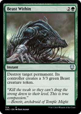 Beast Within - Phyrexia: All Will Be One Commander