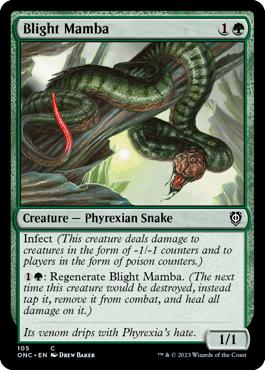 Blight Mamba - Phyrexia: All Will Be One Commander