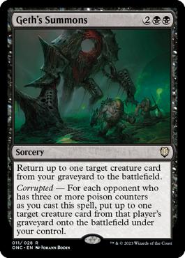 Geth's Summons - Phyrexia: All Will Be One Commander