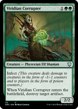 Viridian Corrupter - Phyrexia: All Will Be One Commander