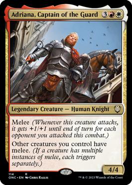 Adriana, Captain of the Guard - Phyrexia: All Will Be One Commander