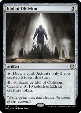 Idol of Oblivion - Phyrexia: All Will Be One Commander