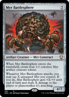 Myr Battlesphere - Phyrexia: All Will Be One Commander