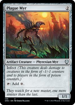 Plague Myr - Phyrexia: All Will Be One Commander
