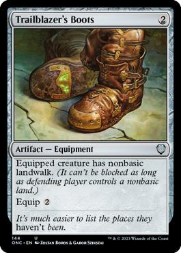 Trailblazer's Boots - Phyrexia: All Will Be One Commander