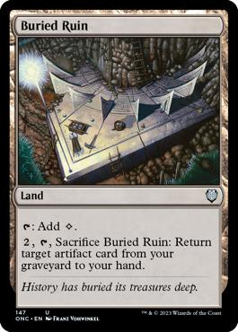 Buried Ruin - Phyrexia: All Will Be One Commander