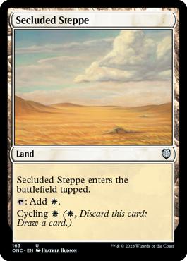 Secluded Steppe - Phyrexia: All Will Be One Commander