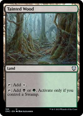 Tainted Wood - Phyrexia: All Will Be One Commander