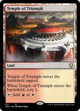 Temple of Triumph - Phyrexia: All Will Be One Commander