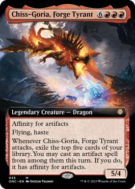 Chiss-Goria, Forge Tyrant - Phyrexia: All Will Be One Commander